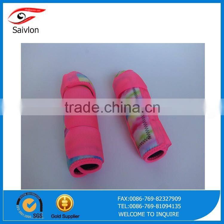 Rainbow Print Neoprene Horse Boots