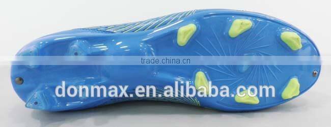 Colorful soccer cleats football boots With PU Upper/TPU Outsole