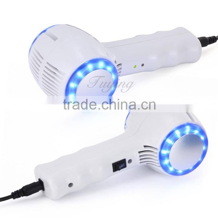 led beauty machine hot cold hammer machine with blue and red light