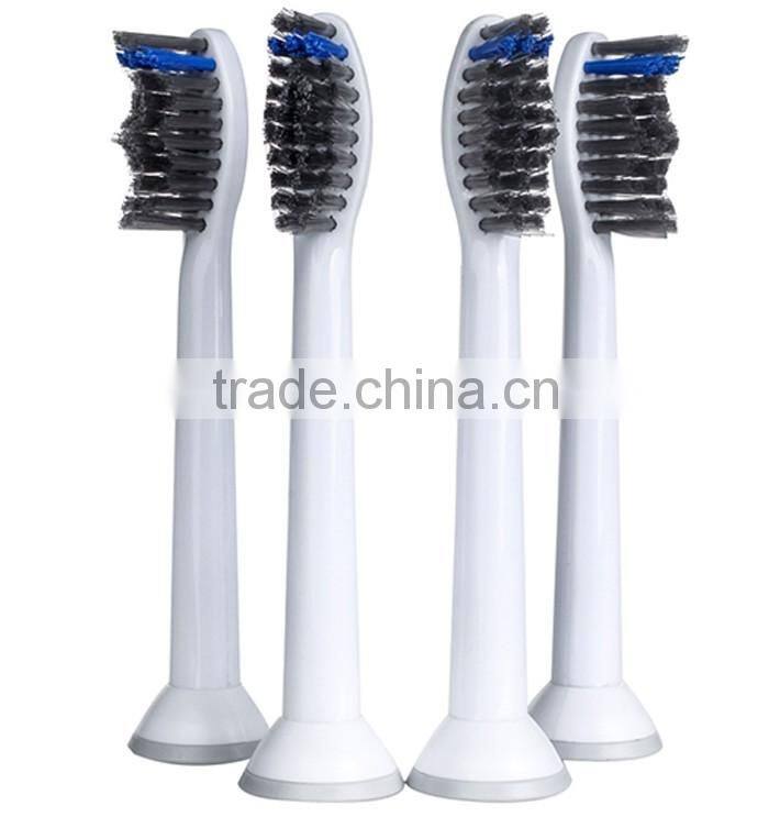 Very Low Noise dental electric charcoal toothbrush rechargeable HX6014, HX6013 for Philips gum massage toothbrush head