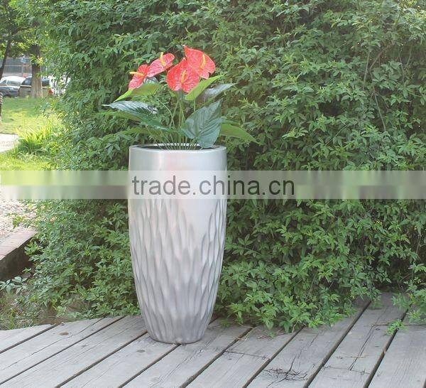 fiberglass plants container and flowers pots bonsai