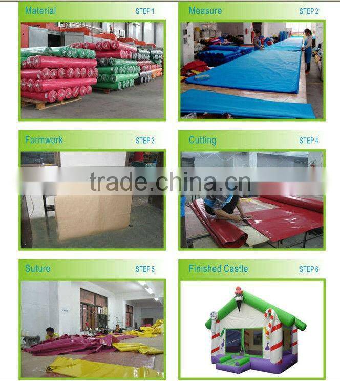 Hot selling PVC amusement inflatable castle for children