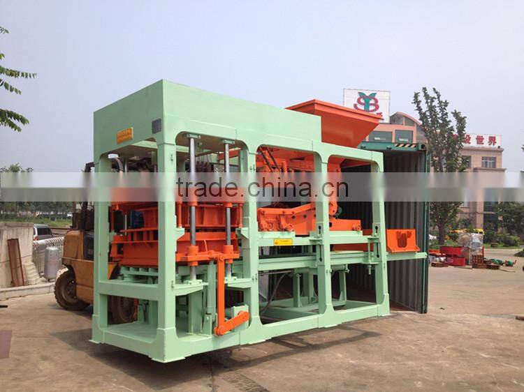 big capacity multi-function fully automatic brick block production line QT4-15