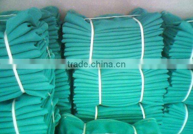 agricultural used green color sun shade net