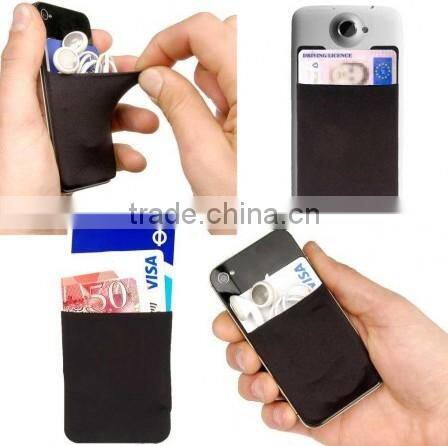 Promotion smart phone 3M sticker card holder