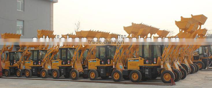 Wheel Drive Skid Loader, Small Loader For Construction