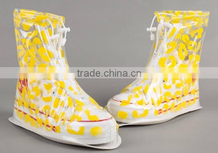 fashion rain shoes cover for women cheap plastic rain shoe cover