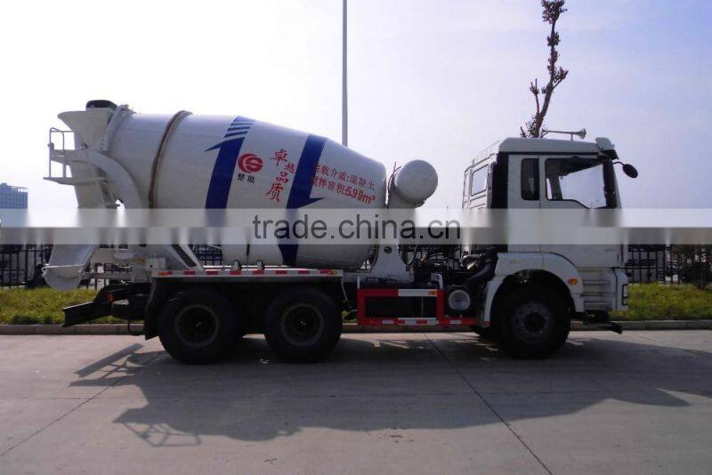8~10cbm SHACMAN F3000 concrete mixing truck for sale