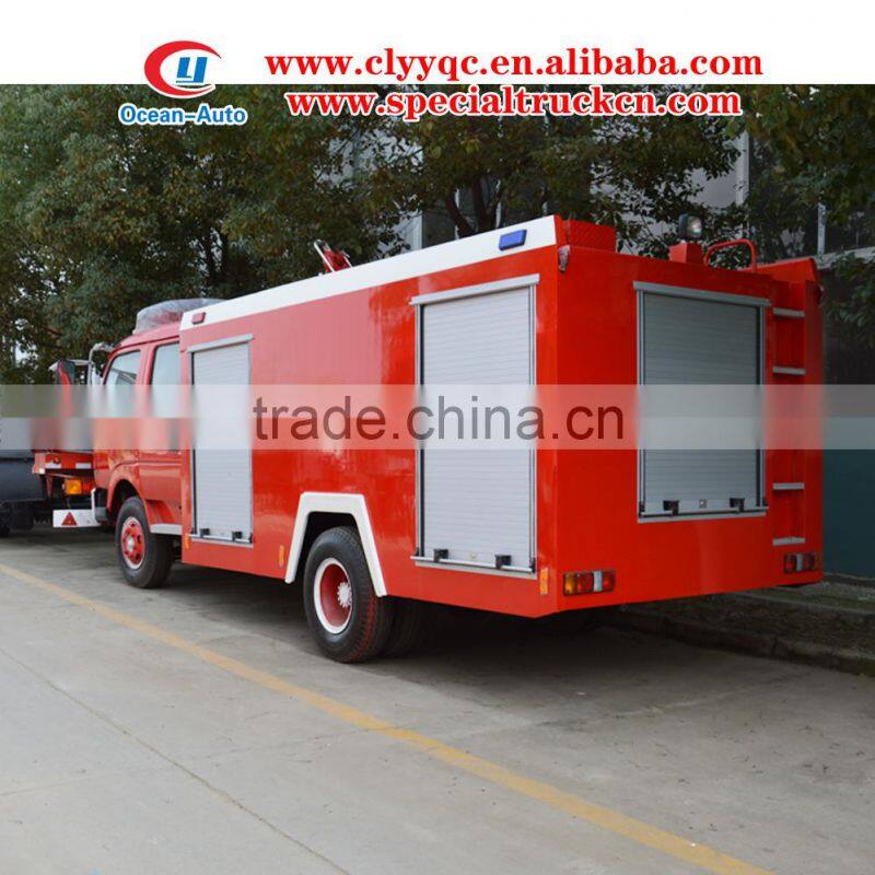 Dongfeng new 4000 liters airport fire truck 4cbm water tank fire truck for sale
