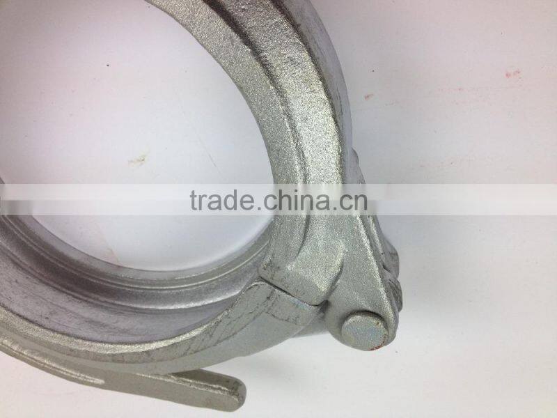 High Quality Pipe Clamp Fittings Forging Concrete Pump Pipe / Rubber Hose Clamp China Supplier