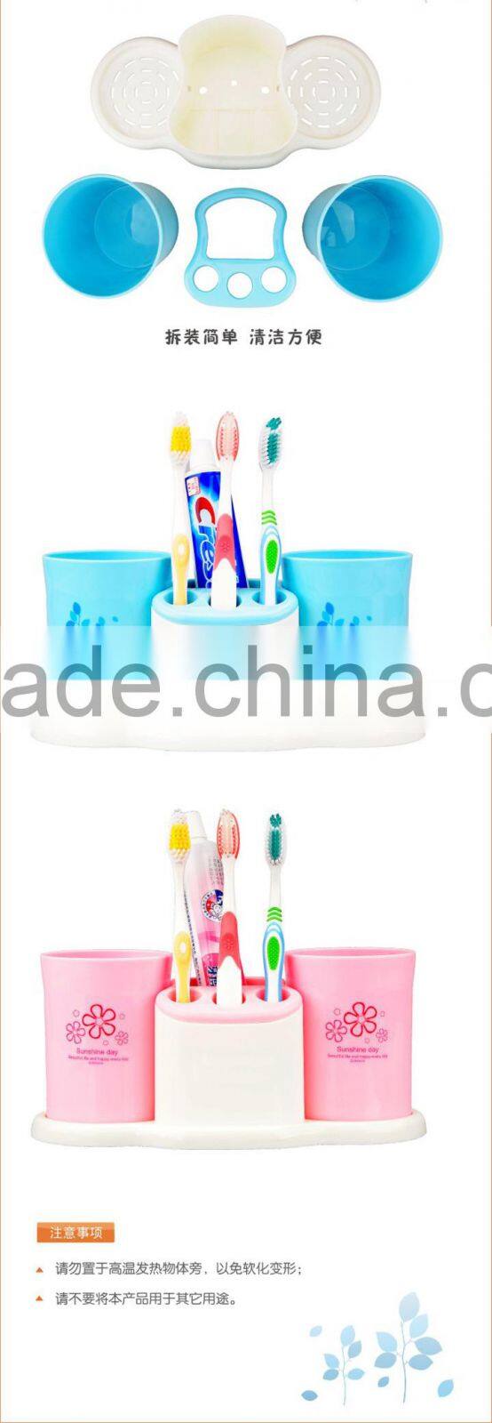toothbrush holder Family Set washing tools set with cups and holder