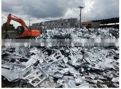 New Hydraulic Scrap Aluminum Sheet Recycling Compact Machine