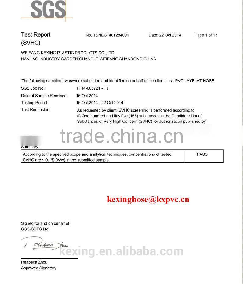 Patented high automation production machine for pvc clear hose