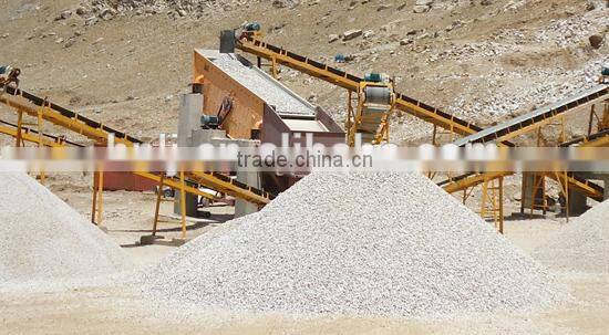 High efficiency stone crushing production Line