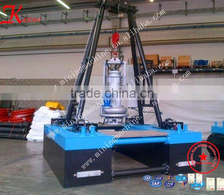 River Sand Dredger With Submersible Pump In China