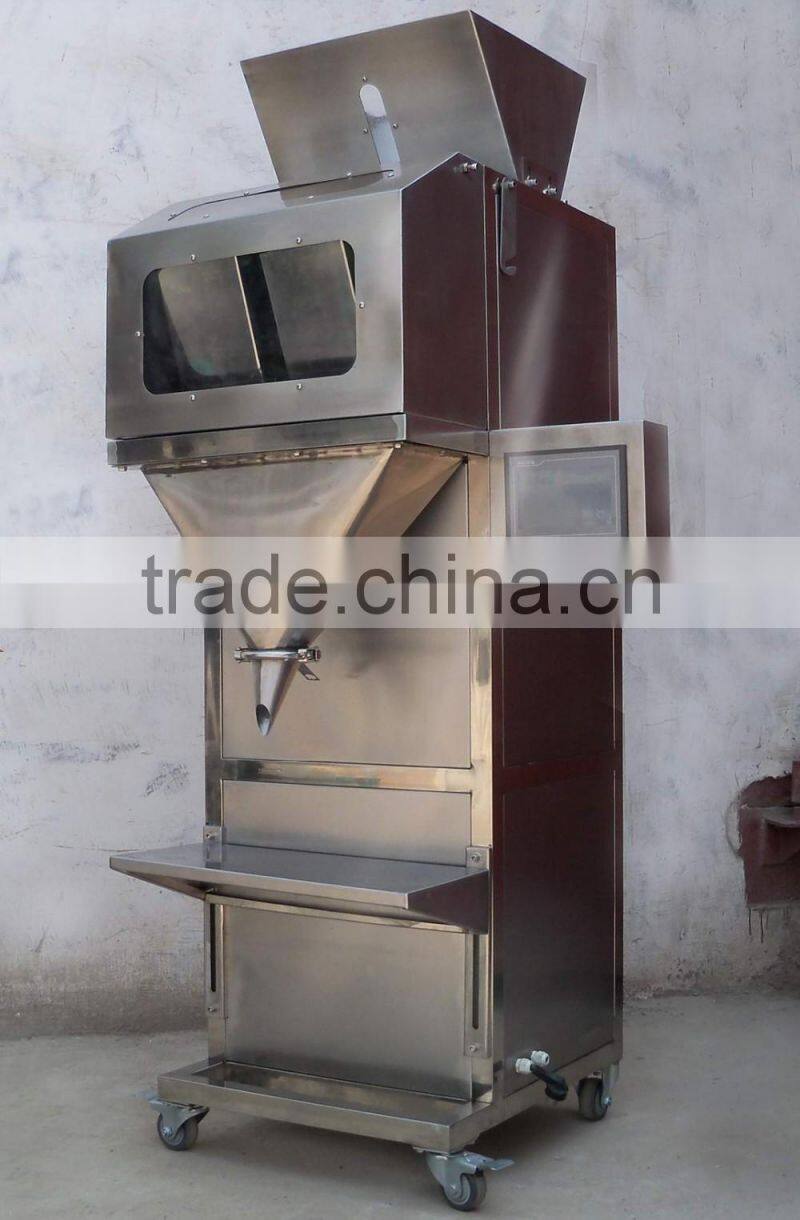 Double scale strip/ block filling packaging machine
