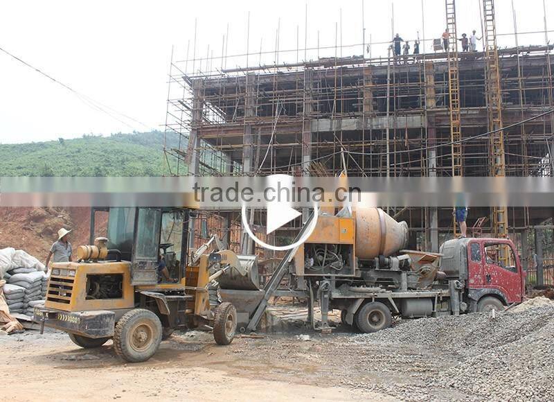 JBT30 P1 trailer hydraulic concrete pump with mixer
