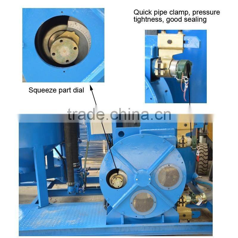 LGP800/1200/130H-E electric mixer agitator grout pump station