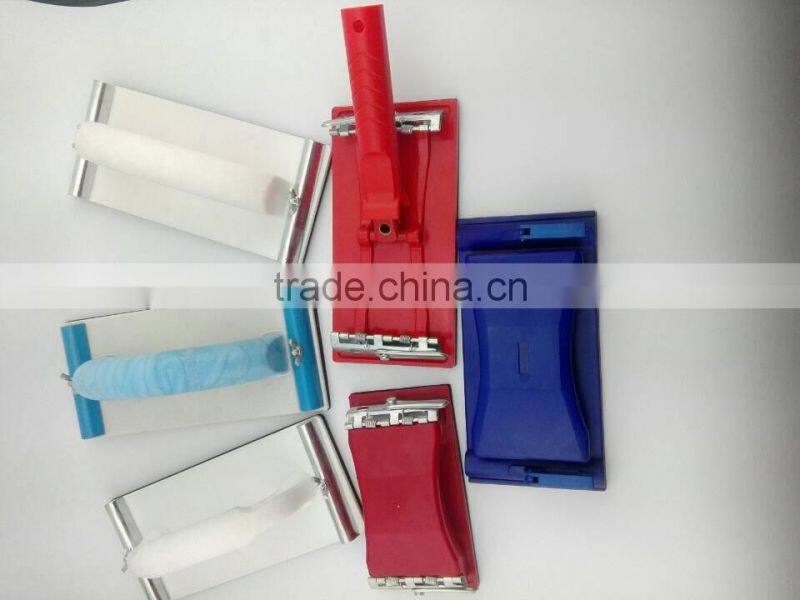 plastic fishing float trowel pointed trowel sponge plate with free samples