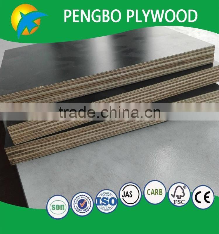 eucalyptus core two time hotpress and sanding marine plywood /film faced plywood