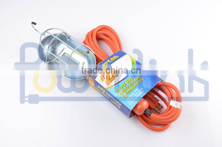 H90192 Working light Metal Shield Incandescent Light with 18 Gauge Cord, CH-W02