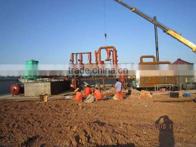 CE And ISO Certificated Plastic Oil Extraction Machine Recycling Waste Plastic To Oil