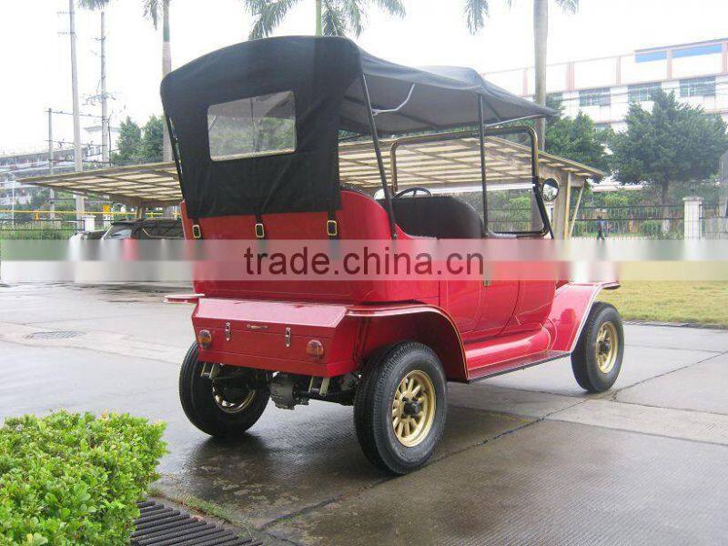 5 seats RARIRO vintage electric horse carriage royal golf car factory