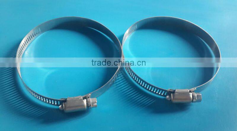 Hydroponic Greenhouse Ventilation 4" 6" 8" 10" 12" noise reduction air ducting clamp for round spiral aluminum vent hose pipe