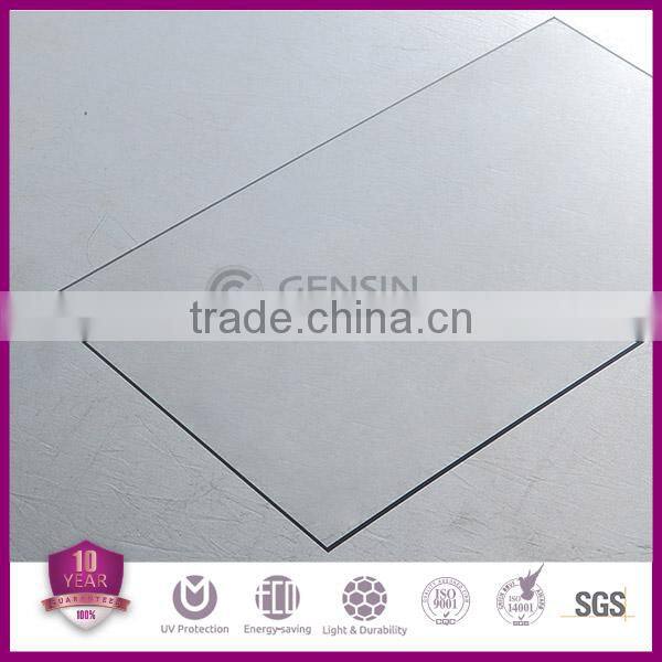 Haining Gensin 0.8-1.5mm high quality solid polycarbonate rolled sheets