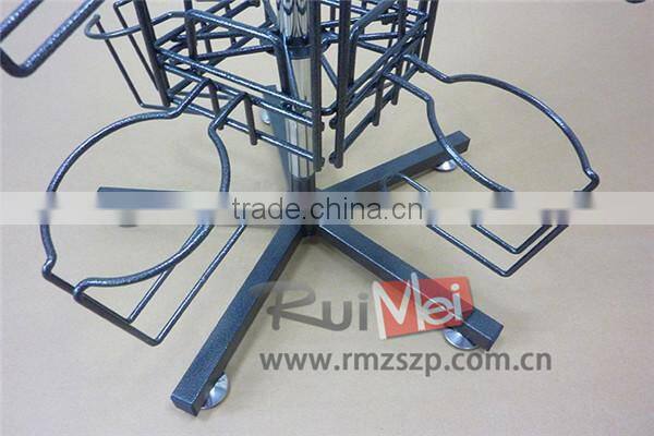 Multi-tier Detachable Floor Standing Display Rack for Jars