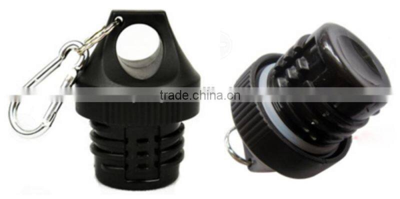 Low MOQ 18/8 stainless steel BPA free streamline water bottle with opener