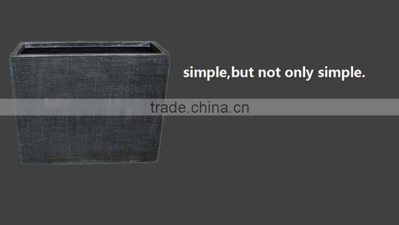 Simple design solid colour flower pots China supplier