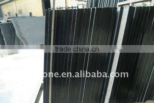 black galaxy stone with polished edges