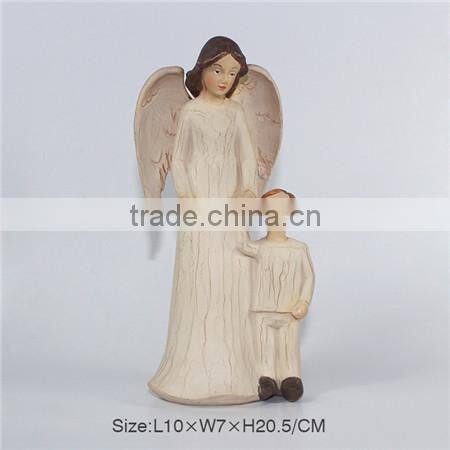 Resin little girl figurine