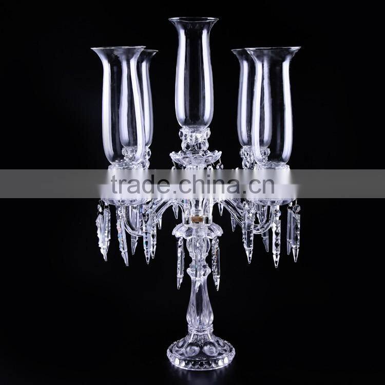 2017 NEW STYLE 5 arms wedding table centerpieces candelabra