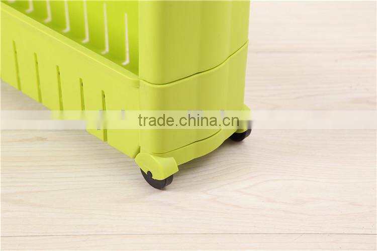 Plastic Bathroom Shelf With Two Layers Organizer