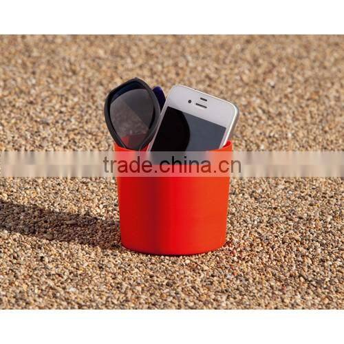 portable beach eco-friendly plastic multipurpose holder