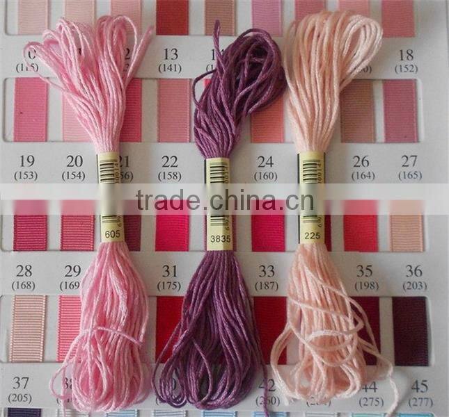 16050907 Cotton cross stitch thread of China manufacturer