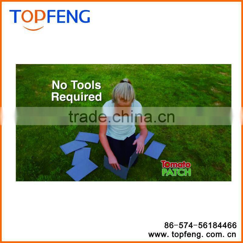 Tomato Patch/ Plant Fence No Rot PVC Composite Flower Window Box (10PCS)