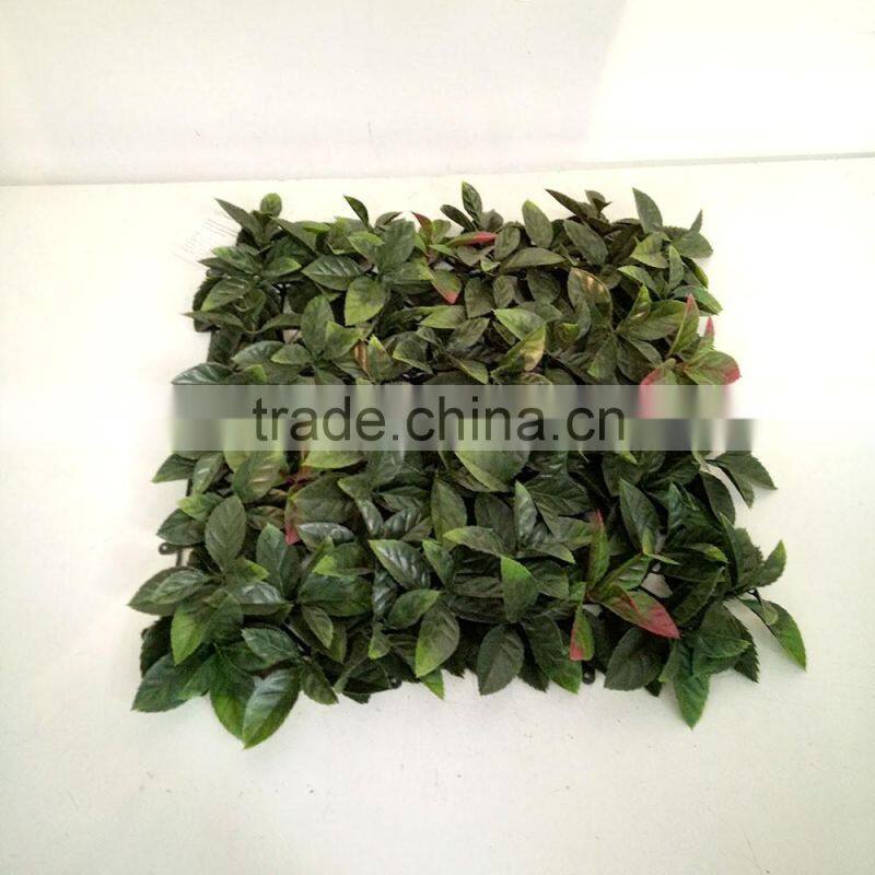 decorative orange leaf garden artificial grass fence