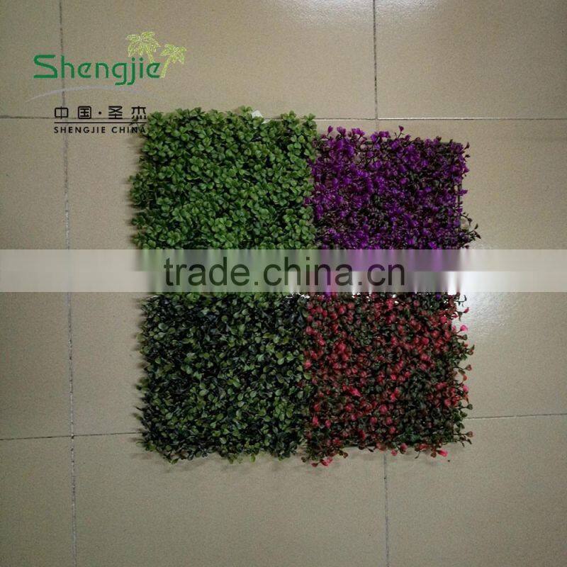 outdoor and indoor decorative artificial grass boxwood fence