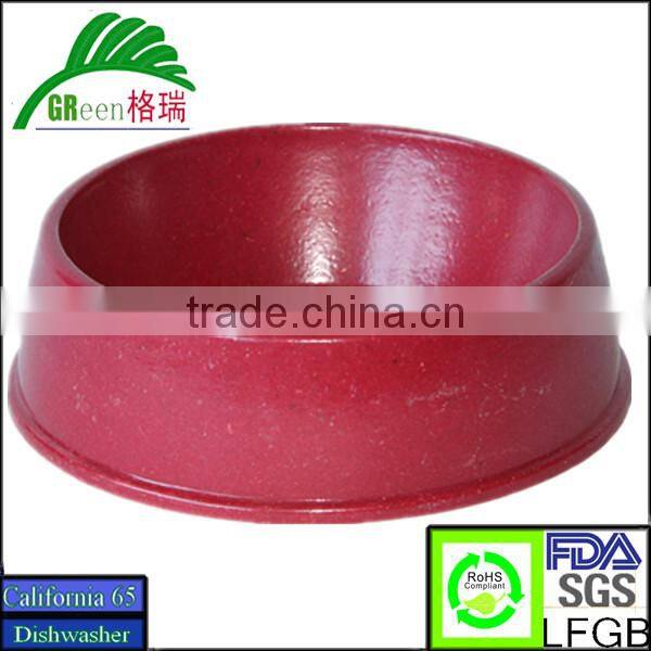 Eco bio bamboo fiber dog pet pot