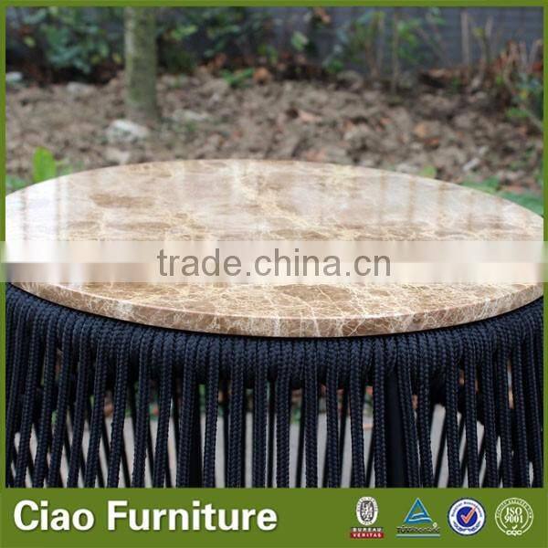 Coffee table / side table with PL Rope & Marble