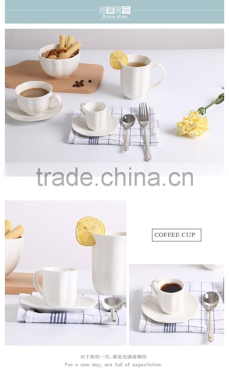 wholesale 400ml cheap customized white ceramic baking home bowl