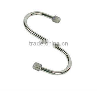 wall coat hat hooks hardware S meat hook Slatwall Display Hook SWIVEL HOOK