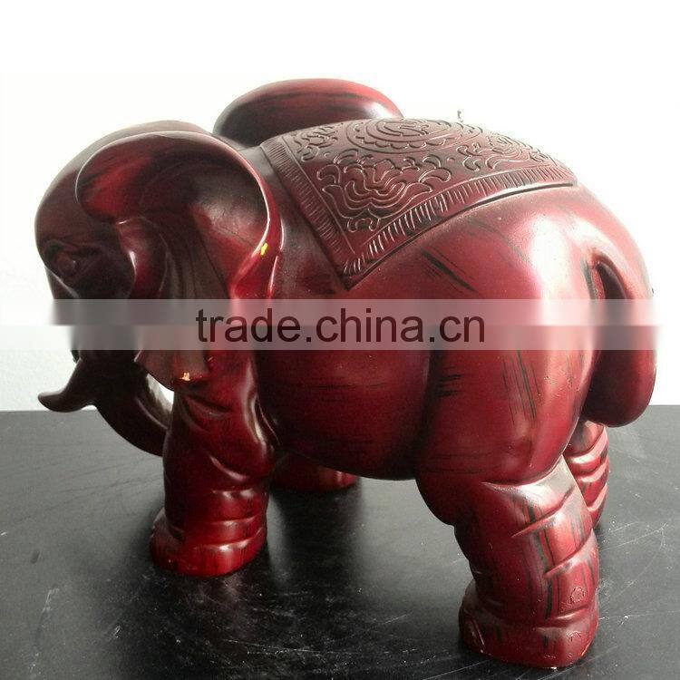 Polyresin small elephant statue decoration