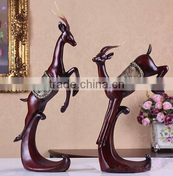 Christmas resin sika deer