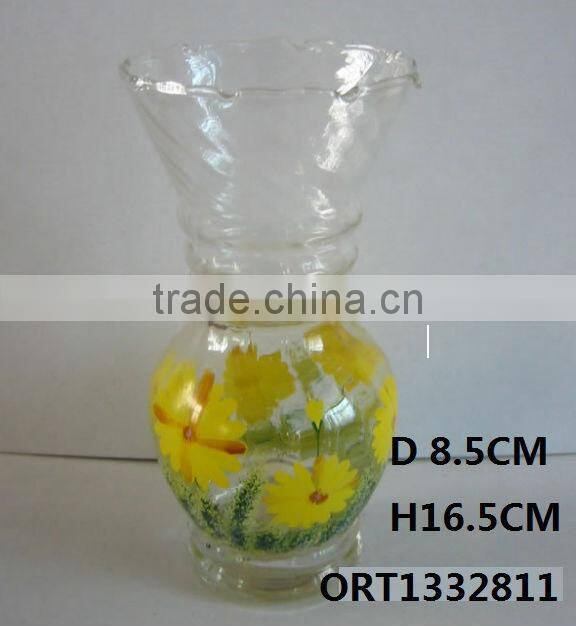 Flowers Glass Vase