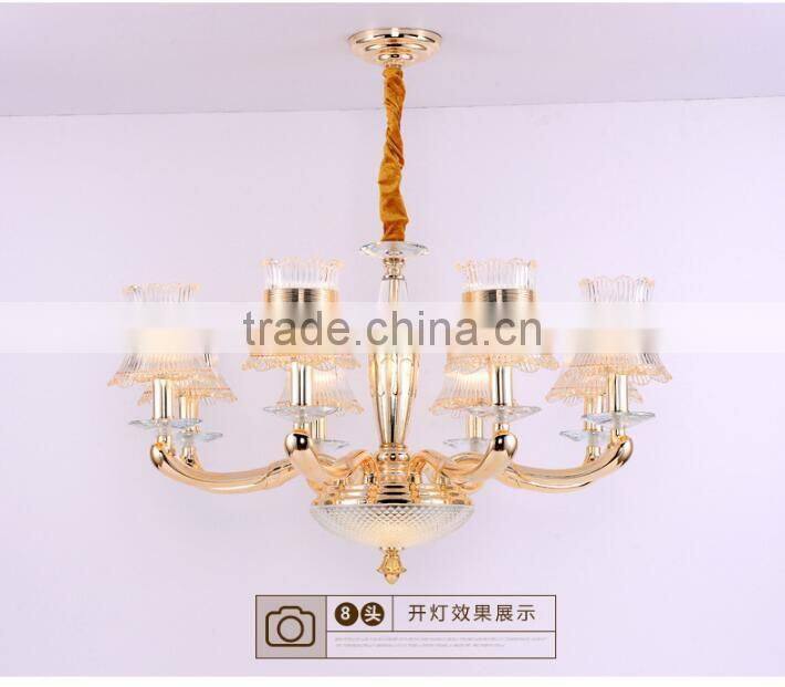 M989 Momoda decorations luxury European Crystal large living room bedroom lighting chandelier pendant lamp