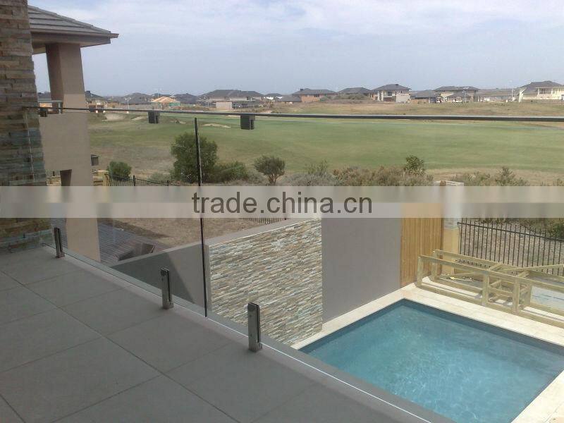 JINXIN glass balustrades spigots_frameless glass railing spigot_stainless steel pool fence